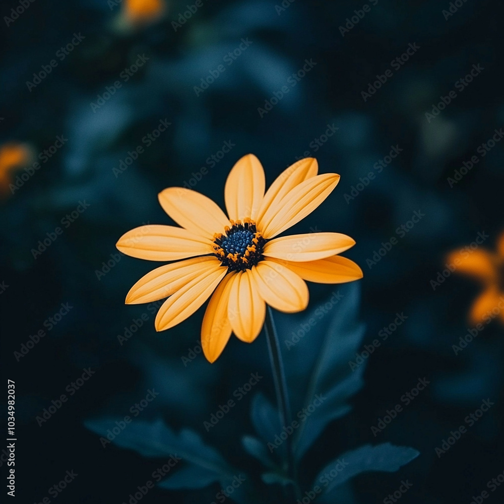 orange daisy flower orange daisy flower