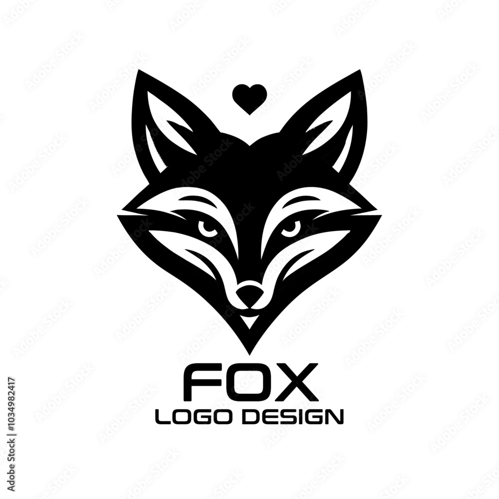 Fox Vector Logo Design Fox Vector Logo Design