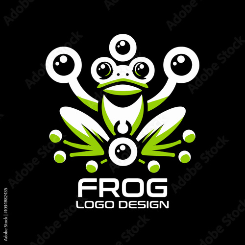 Frog Vector Logo Design  photo