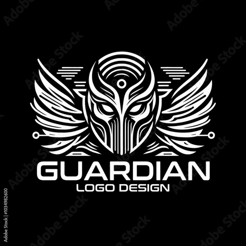 Fotografie Guardian Vector Logo Design