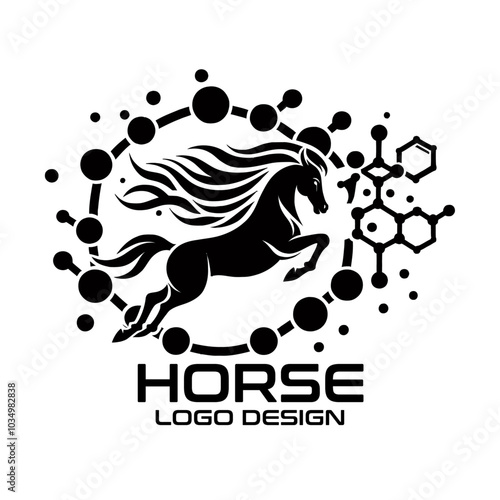 Horse Vector Logo Design