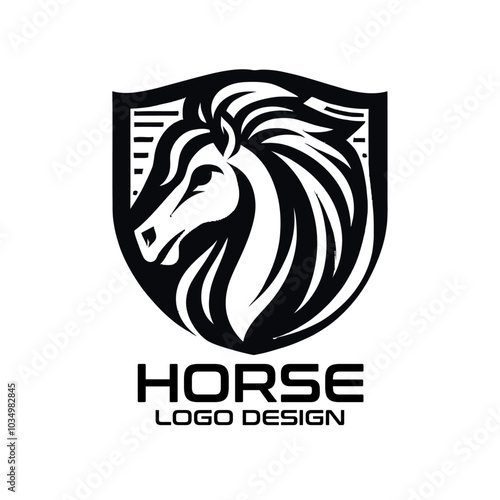 Horse Vector Logo Design