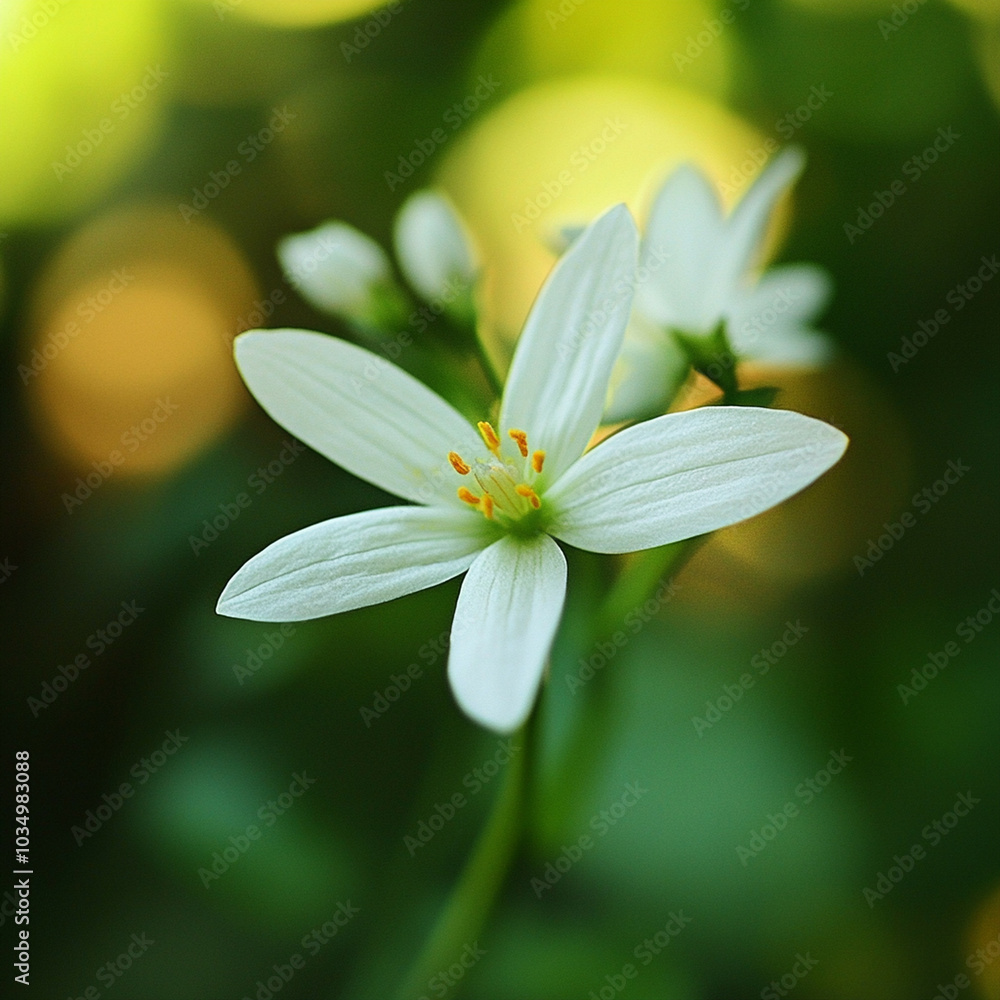 Obraz premium white flower