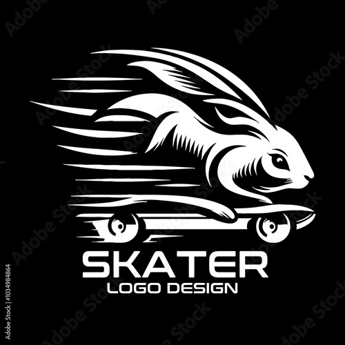 Skater Vector Logo Design