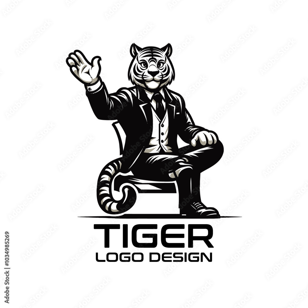 Tiger Vector Logo Design Tiger Vector Logo Design