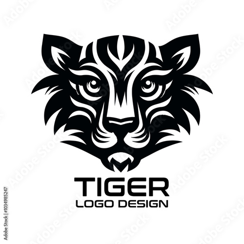 Tiger Vector Logo Design photo