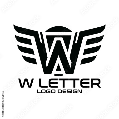 W Letter Vector Logo Design