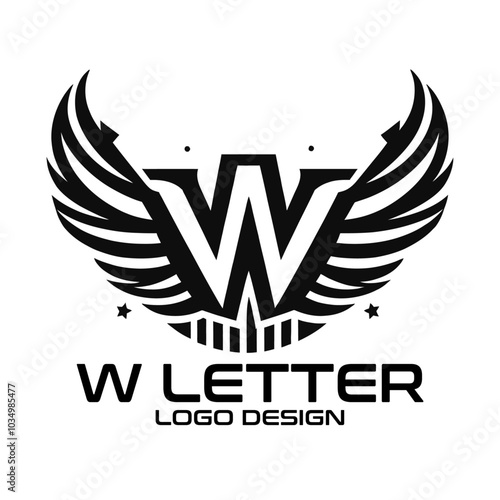 W Letter Vector Logo Design
