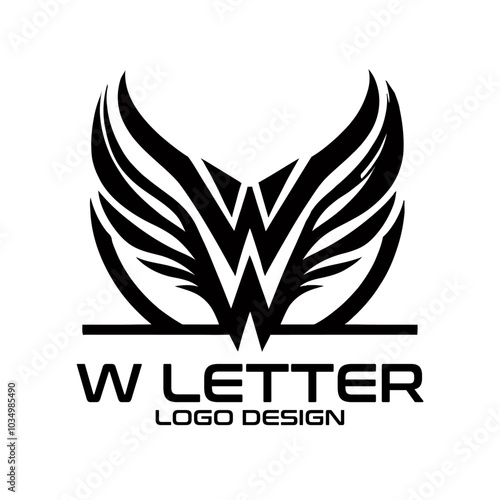 W Letter Vector Logo Design