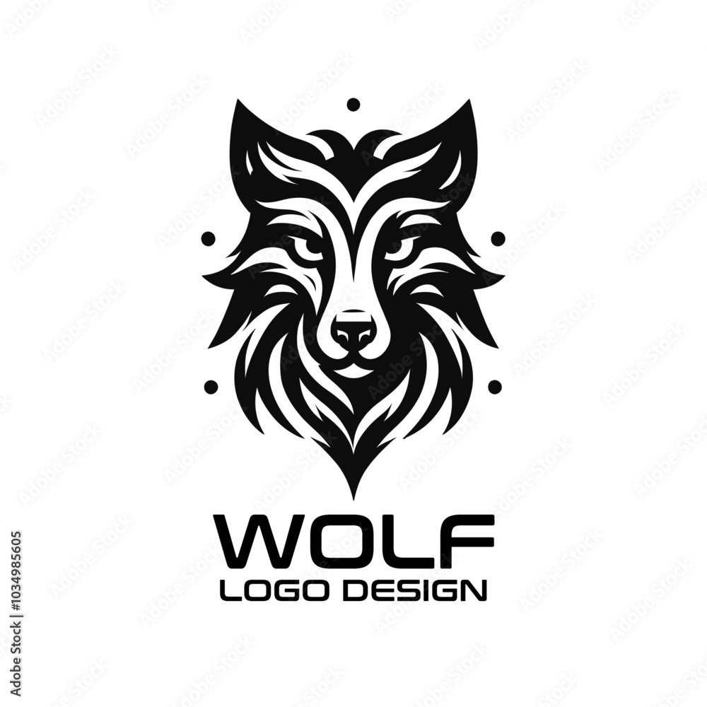 Wolf Vector Logo Design Wolf Vector Logo Design