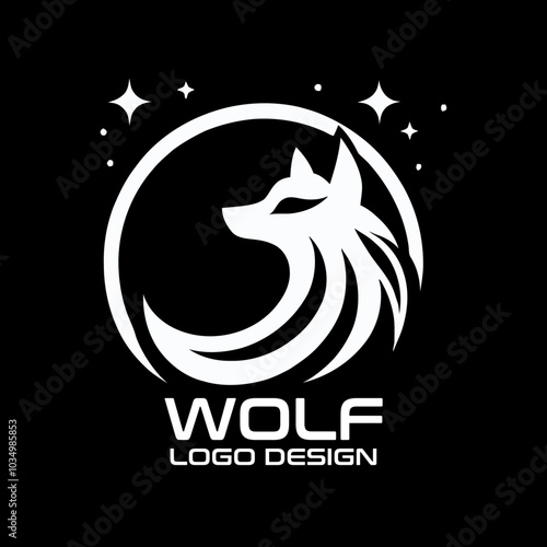 Wolf Vector Logo Design