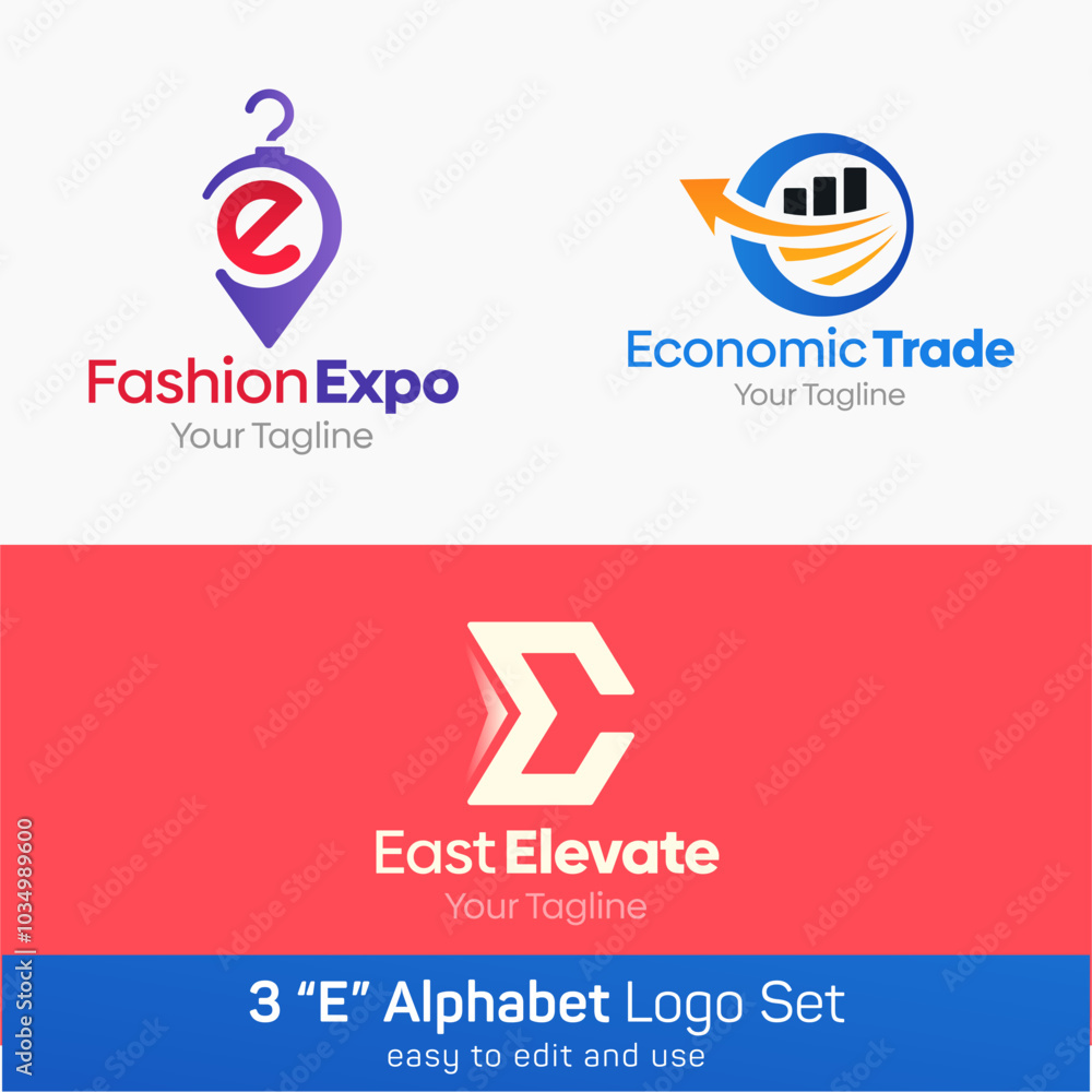 Alphabet Logo Template Set. Good for Business, Agency, Community and Organization Alphabet Logo Template Set. Good for Business, Agency, Community and Organization