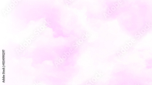 Beautiful white cloud on pink sky background.