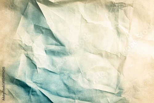 Crumpled Paper Texture: Vintage Background for Design