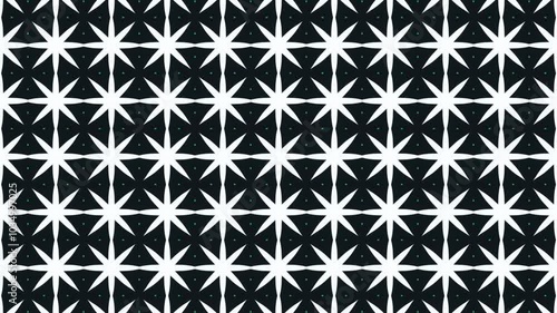 Abstract geometric background texture. Kaleidoscope seamless looped patterns motion graphics background. 4k