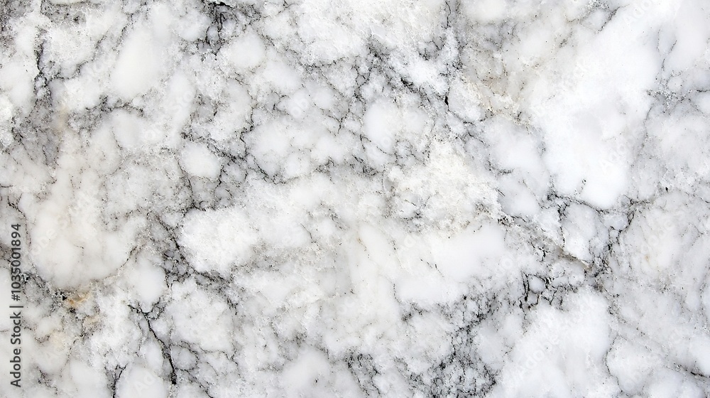 Elegant White Marble with Bold Veins and Patterns Elegant White Marble with Bold Veins and Patterns