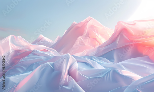 abstract background with waves