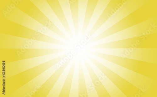 Wallpaper Mural 黄色の背景のサンバースト Torontodigital.ca