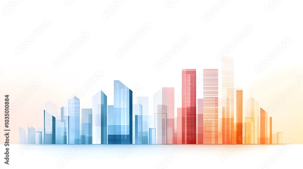 Minimalist Cityscape with Clean Lines and Muted Tones Showcasing Architectural Beauty Minimalist Cityscape with Clean Lines and Muted Tones Showcasing Architectural Beauty