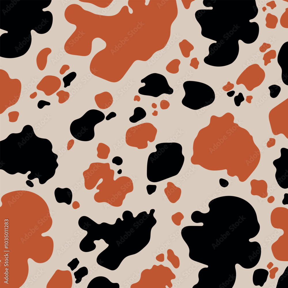 Halloween Day cow print pattern animal seamless. Cow skin abstract for printing, cutting, crafts Ideal for mugs, stickers, web, cover, wall stickers, home decorate and more. Halloween Day cow print pattern animal seamless. Cow skin abstract for printing, cutting, crafts Ideal for mugs, stickers, web, cover, wall stickers, home decorate and more.