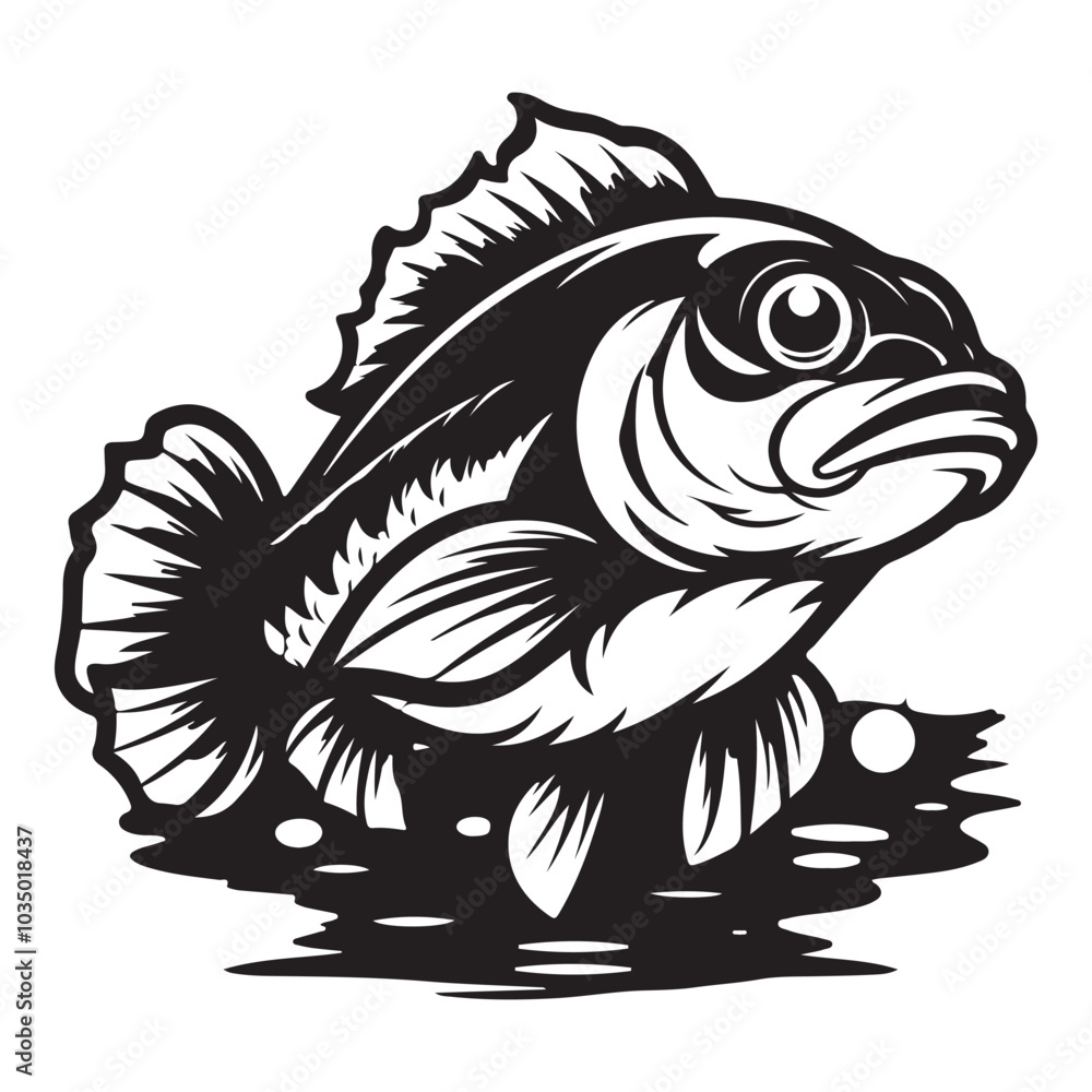 Obraz premium Fish Pharmacist The Aquatic Apothecary of the Deep