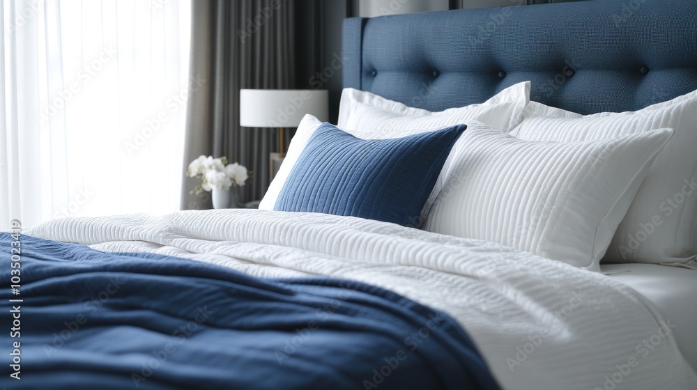 Blue and White Bed Linen Blue and White Bed Linen