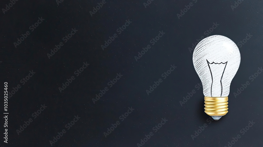 An illuminated light bulb hanging against a dark background, symbolizing innovation and creativity in technology and ideas. An illuminated light bulb hanging against a dark background, symbolizing innovation and creativity in technology and ideas.