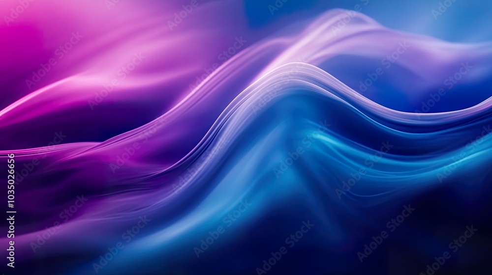 A gradient with liquid-like flows, featuring smooth transitions between rich blues and glowing purples, creating a fluid visual A gradient with liquid-like flows, featuring smooth transitions between rich blues and glowing purples, creating a fluid visual