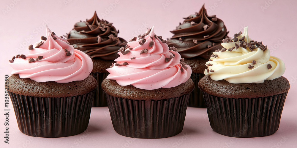A fun and cheerful image of a cupcake, perfect for A fun and cheerful image of a cupcake, perfect for