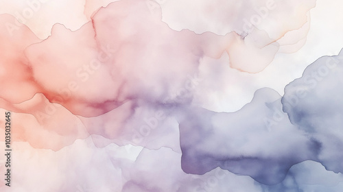 Pastel Watercolor Abstract Background