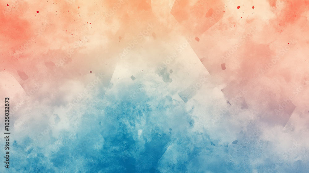 Fototapeta premium Pastel Watercolor Abstract Background