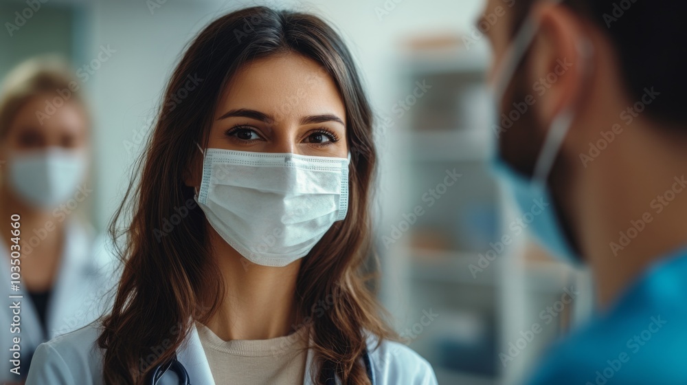 Healthcare Workers in Masks Healthcare Workers in Masks