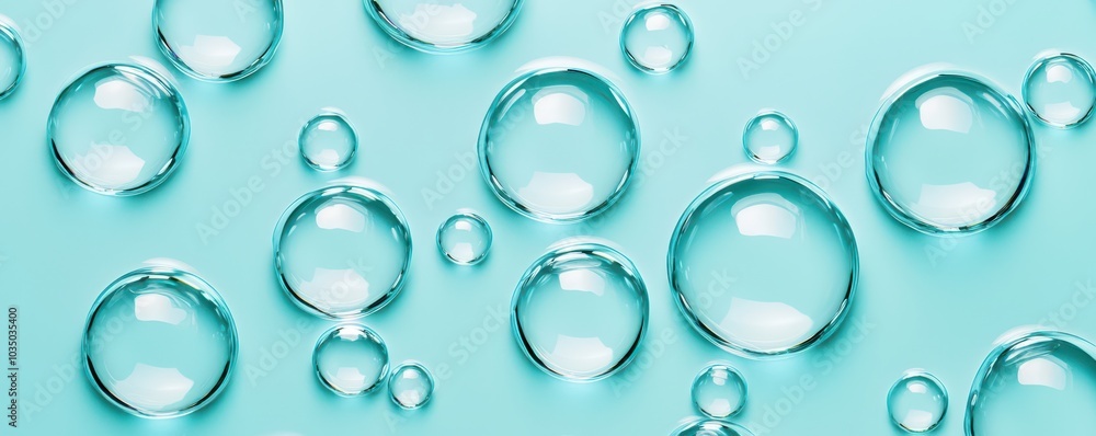 Oxygen bubbles gently rise in crystal clear water, creating a serene backdrop with ample space for text. Oxygen bubbles gently rise in crystal clear water, creating a serene backdrop with ample space for text.