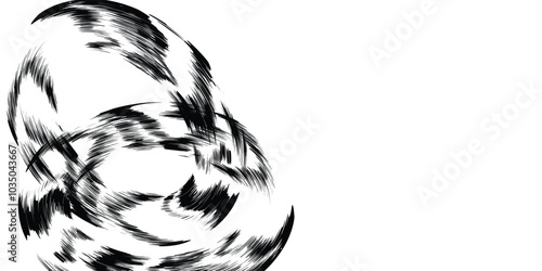 Drift background monochrome with texture wheel marks and drift in skidding, rounded tire marks. Vector isolated texture.