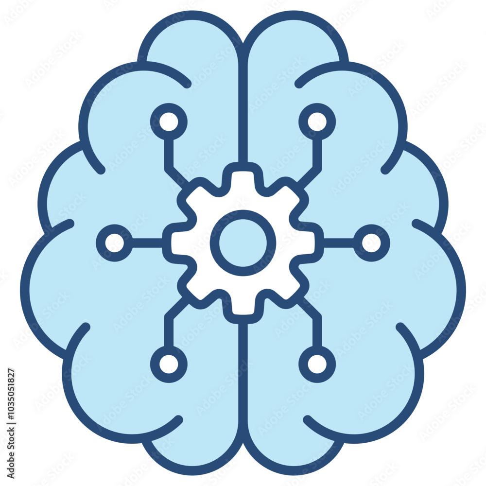 Machine Laerning Icon Element For Design Machine Laerning Icon Element For Design