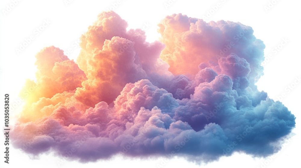 Colorful Dreamlike Clouds Colorful Dreamlike Clouds