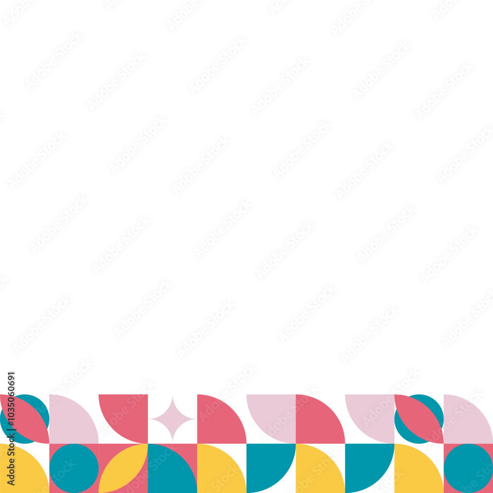 Geometric Mosaic Footer Geometric Mosaic Footer