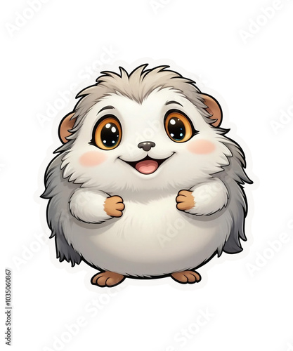 Cute Animal Stickers png  photo