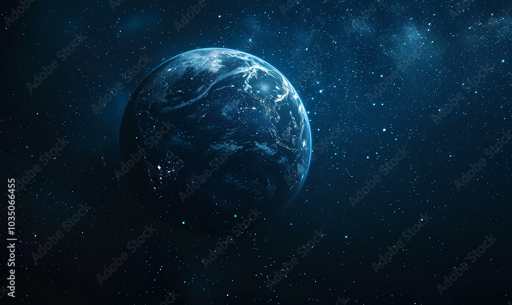 Obraz premium earth in space