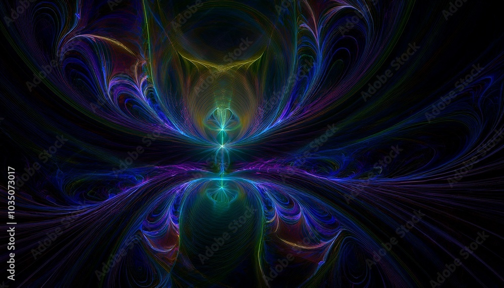 abstract fractal background abstract fractal background