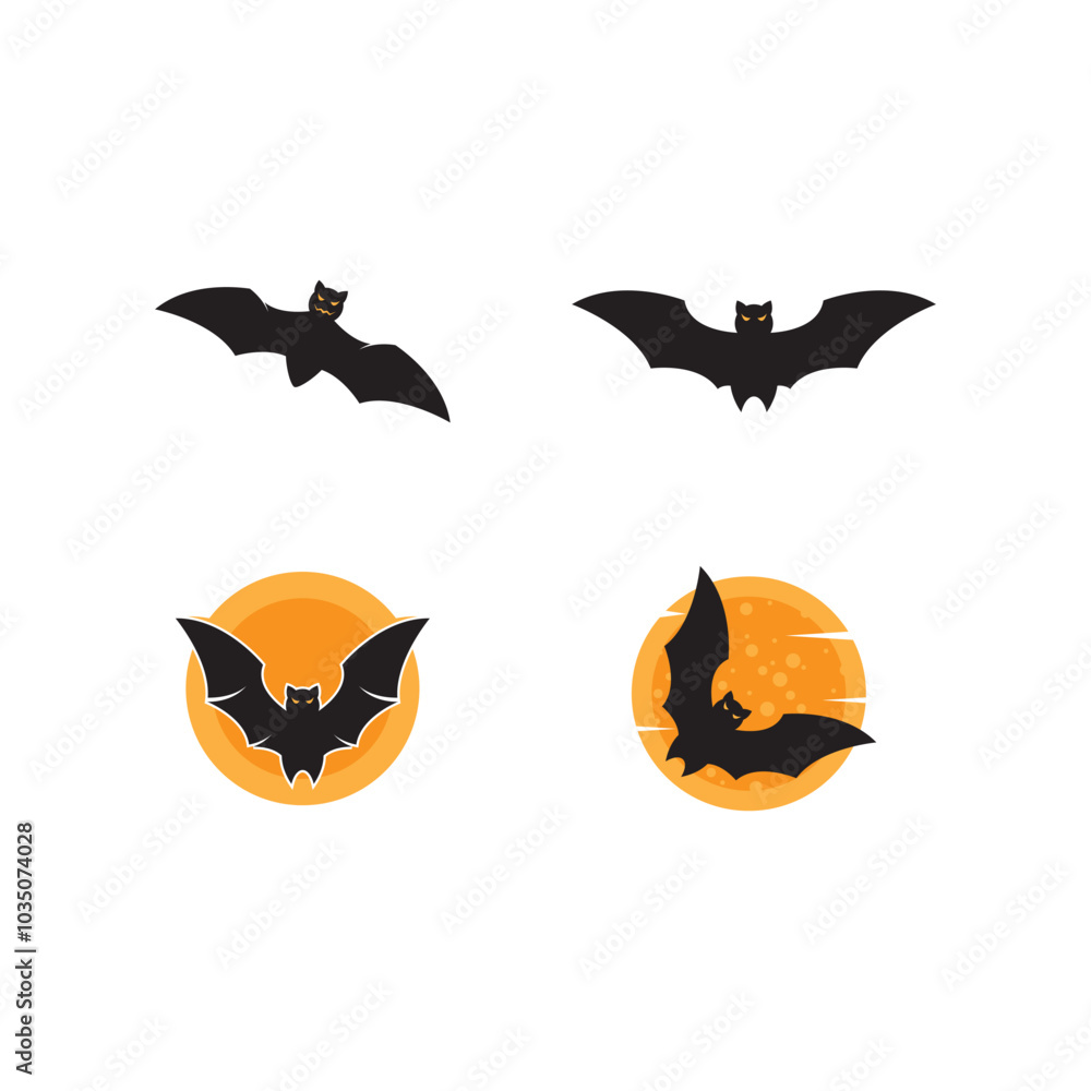 Fototapeta premium Halloween bat illustration