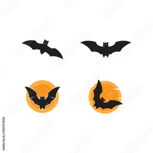 Halloween bat illustration