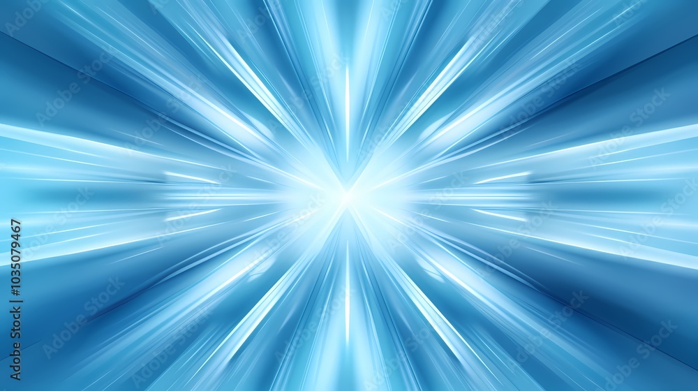 Obraz premium Digital Technology Blue and White Gradient Poster PPT Background