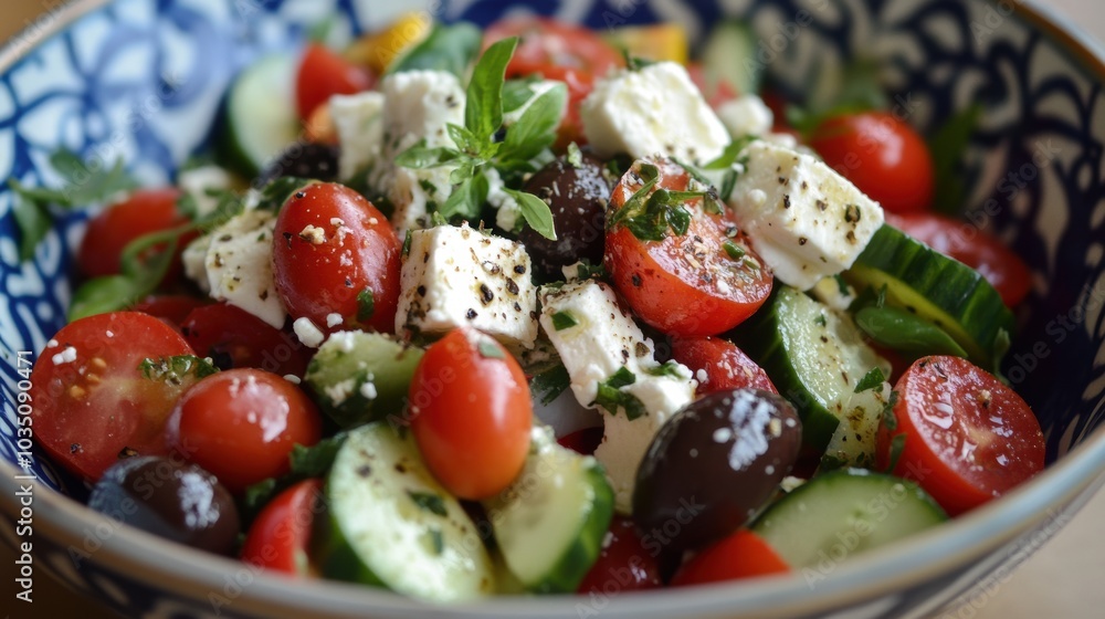 Greek Salad Bowl. Greek Salad Bowl.