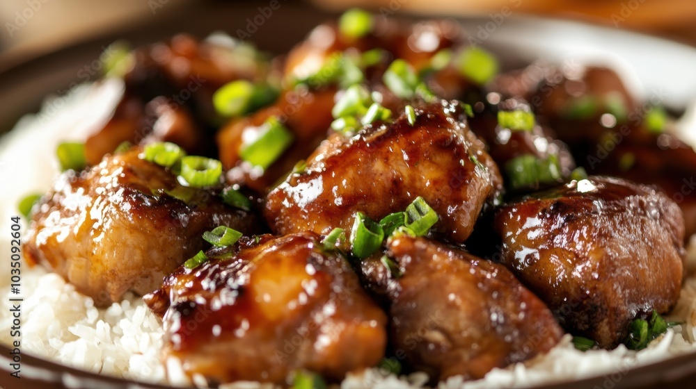 Teriyaki Chicken Rice. Teriyaki Chicken Rice.