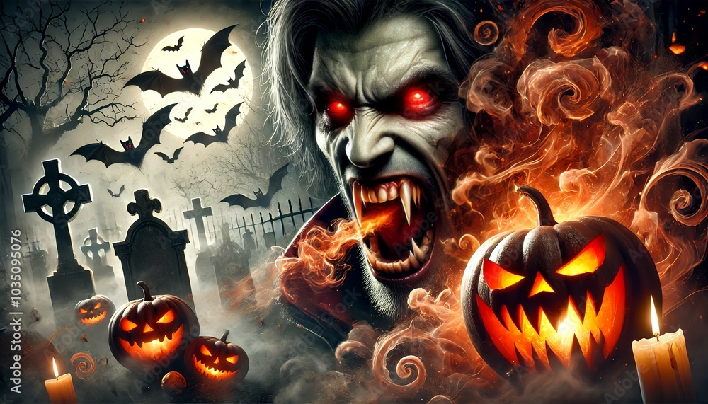 Add a touch of magic and mystery to your space with these captivating, photorealistic Halloween images. Featuring iconic creatures like Frankenstein’s monster, vampires, and werewolves, each scene is Add a touch of magic and mystery to your space with these captivating, photorealistic Halloween images. Featuring iconic creatures like Frankenstein’s monster, vampires, and werewolves, each scene is