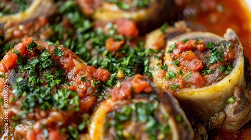 Osso Buco Close-up. photo