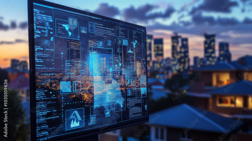 Obraz premium Remote Work Hiring