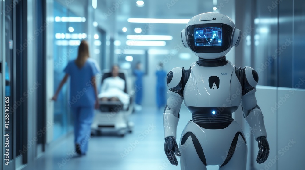Advanced healthcare using AI robots for precision in diagnosis and treatment Advanced healthcare using AI robots for precision in diagnosis and treatment