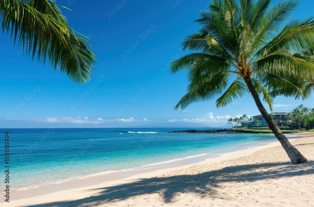 Tropical Beach Paradise. Tropical Beach Paradise.